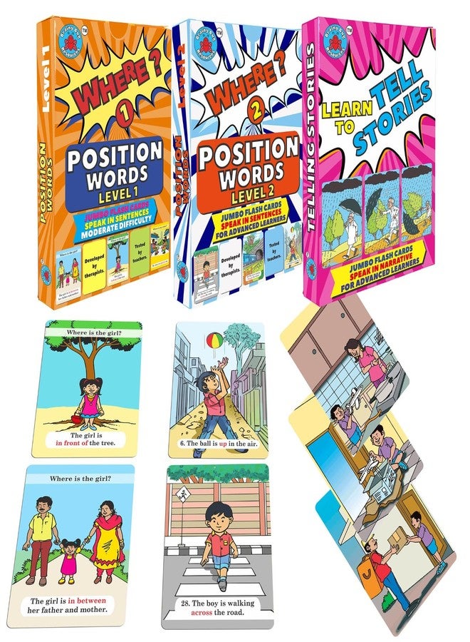 Brainy Bug Resources 90 Flashcards with App-Enabled Audio | Building Sentence Length, Grammar and Narration | Audio in English, Hindi, Tamil, Telugu, Punjabi, Kannada | Learn English - Image 1